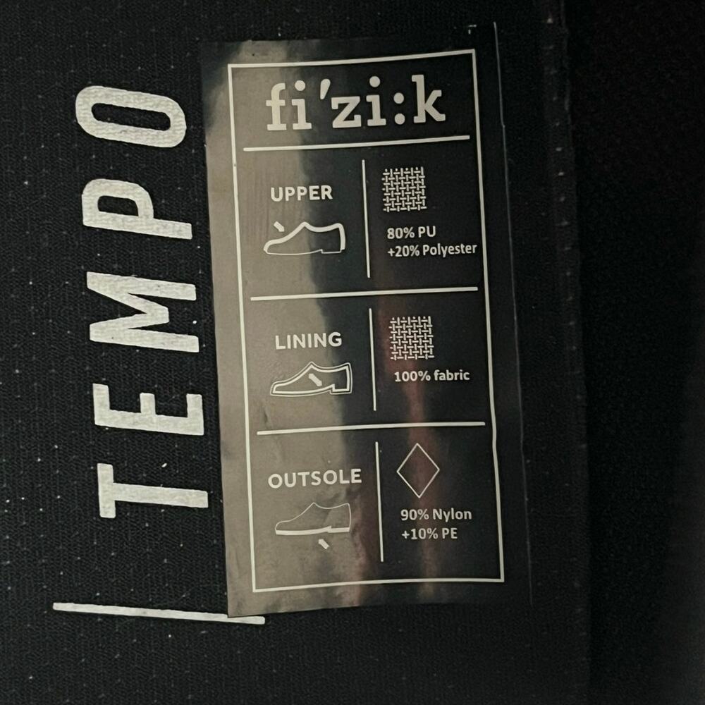 fi’zi:k NWOT Unisex Tempo Powerstrap R5 Cycling Shoes - Picture 6 of 8